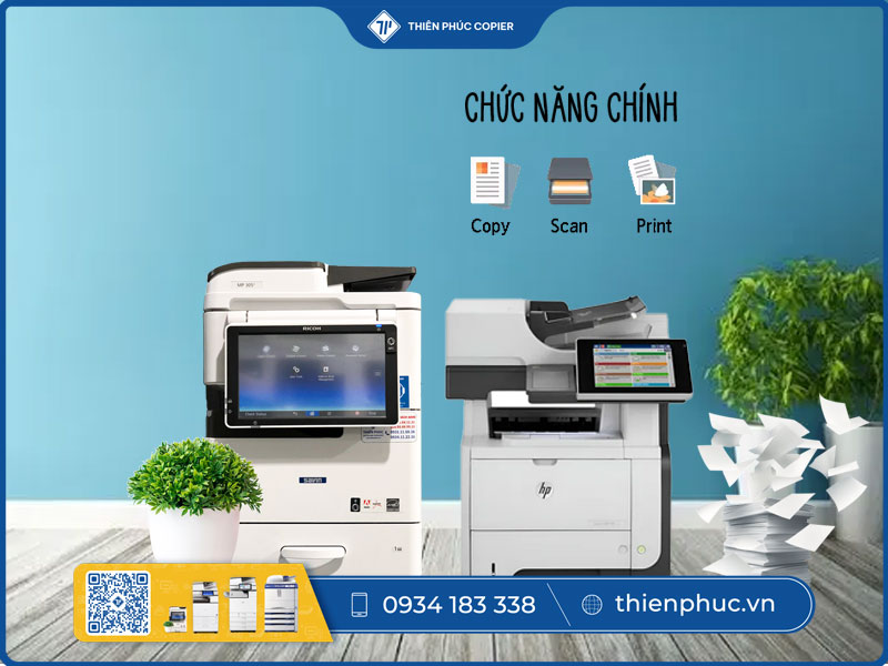 Những yếu tố ảnh hưởng đến giá thuê máy photocopy