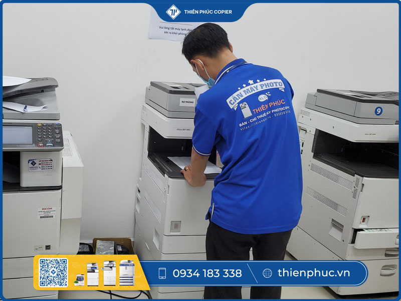 Quy trình bảo dưỡng máy photocopy định kỳ