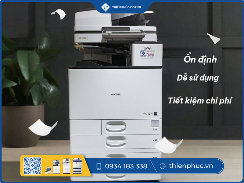 So sánh máy photocopy Canon và Ricoh khi thuê