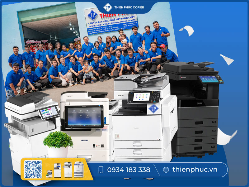 So sánh máy photocopy Canon và Ricoh khi thuê