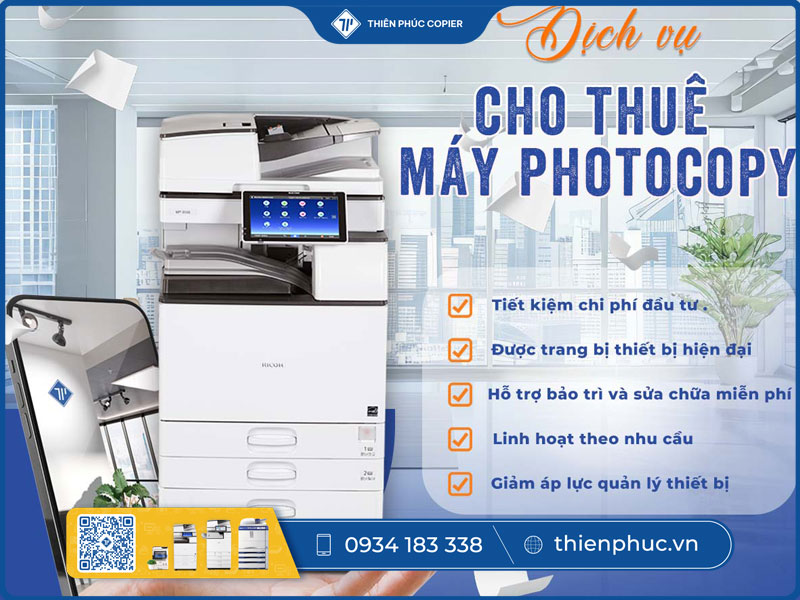 So sánh thuê máy và mua máy photocopy