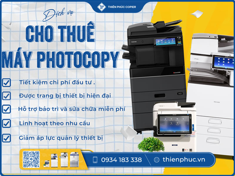 Thuê máy in ở Bình Dương