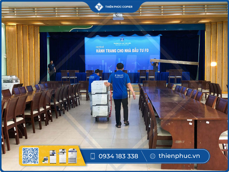 Thuê máy photocopy cho trường học