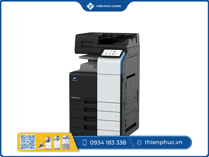 Top máy photocopy Konica Minolta cho thuê phổ biến