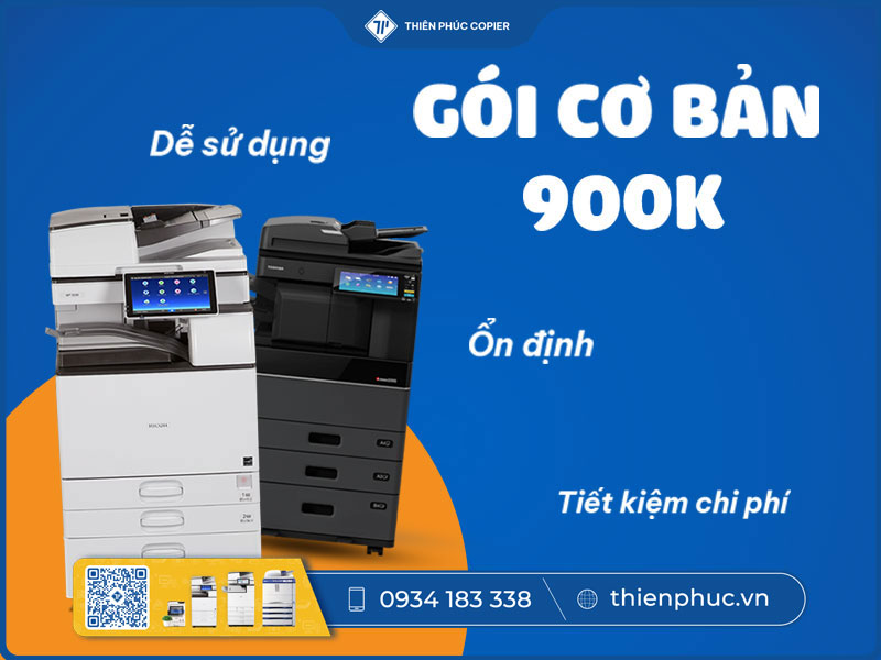 Top máy photocopy Konica Minolta cho thuê phổ biến