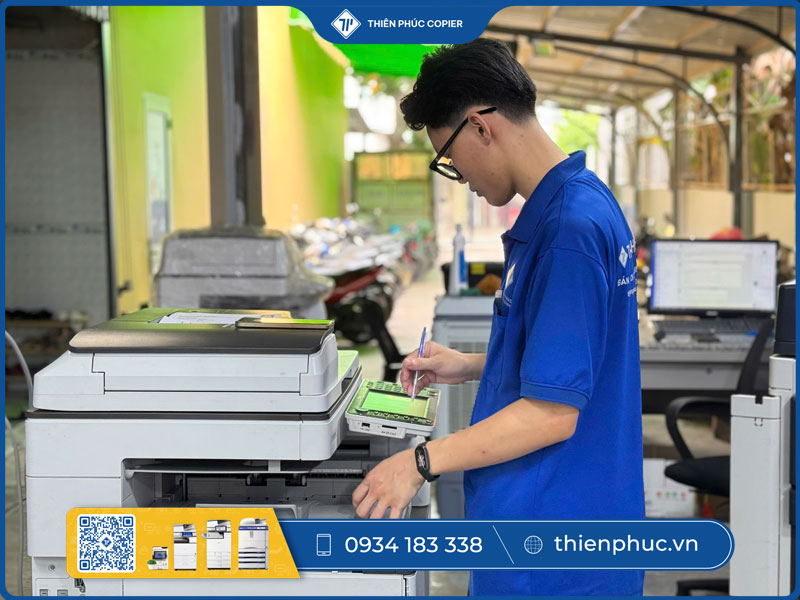 Cách lấy file scan từ máy photocopy Ricoh