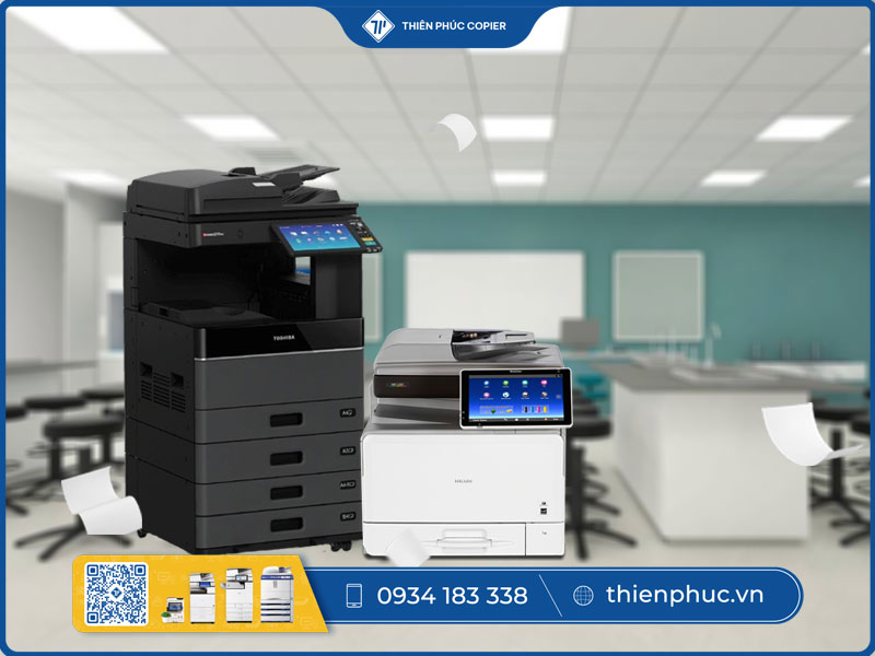Cho thuê máy photocopy cho phòng giáo vụ
