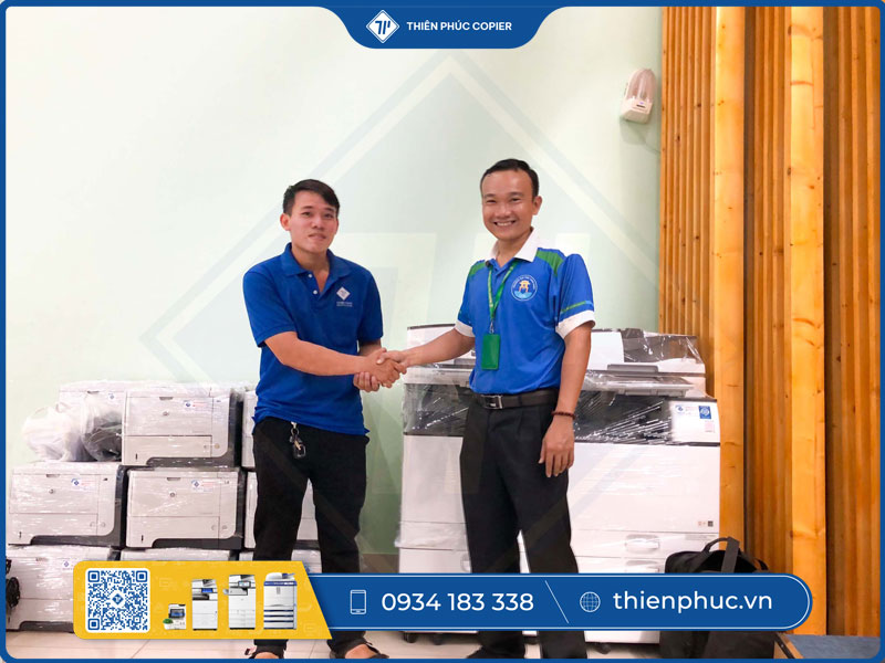 Cho thuê máy photocopy cho phòng giáo vụ
