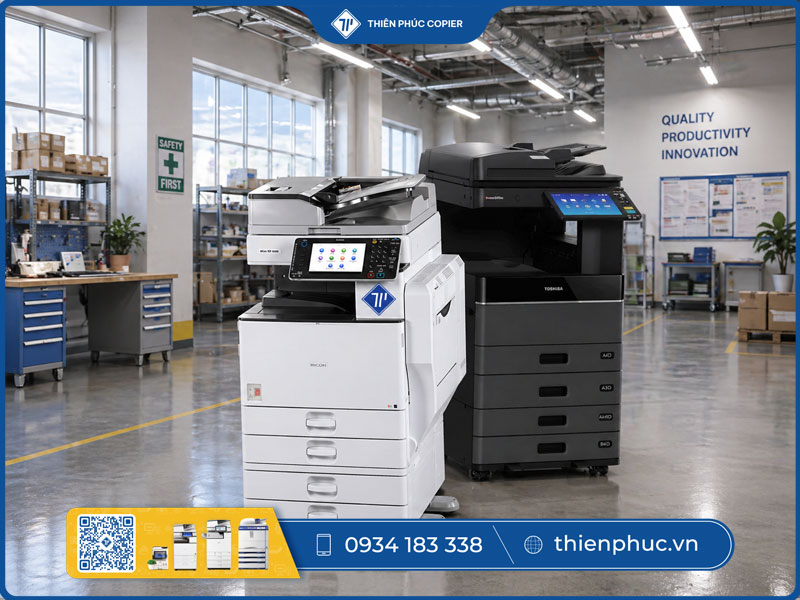 Cho thuê máy photocopy nhà máy