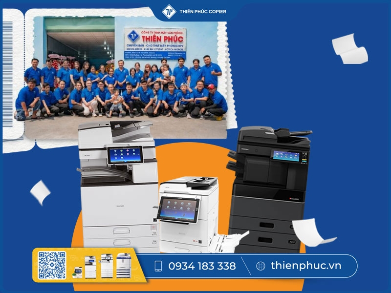 Cho thuê máy photocopy tại bệnh viện