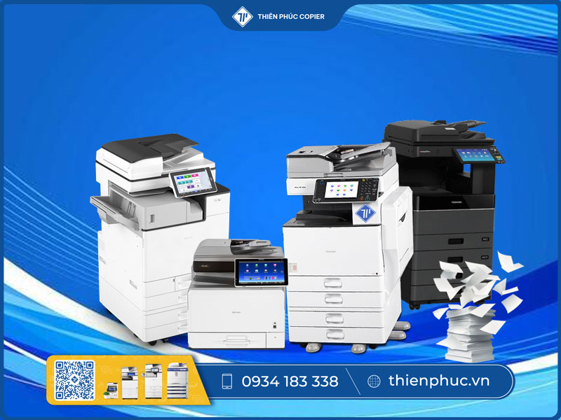 Cho thuê máy photocopy trung tâm giáo dục