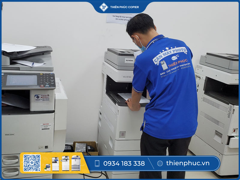 Dịch vụ cho thuê máy photocopy in đề thi