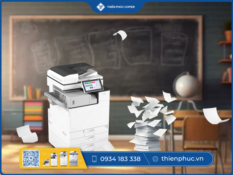 Dịch vụ cho thuê máy photocopy in đề thi