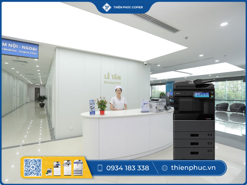 Thuê máy photocopy cho bệnh viện quốc tế