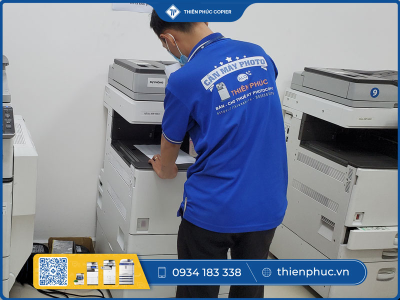 Thuê máy photocopy cho bệnh viện quốc tế