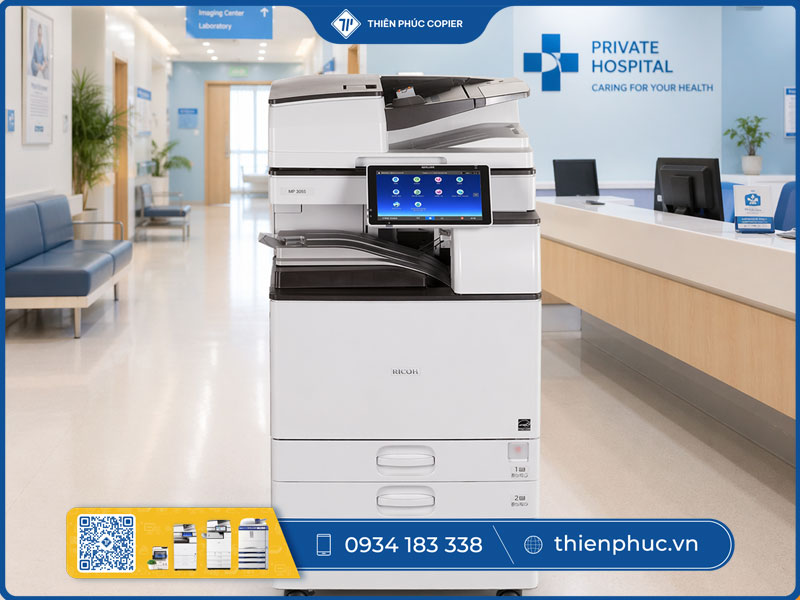 Thuê máy photocopy cho bệnh viện tư nhân