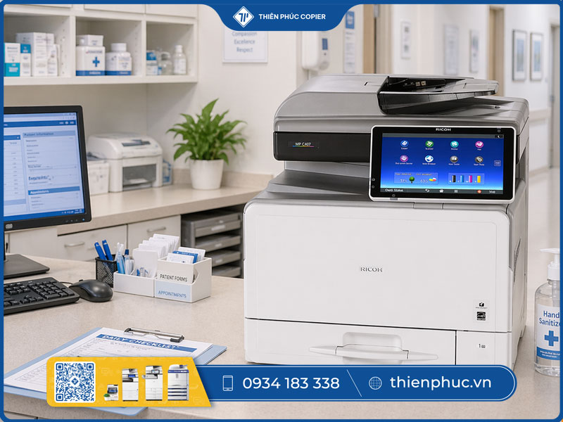 Thuê máy photocopy cho bệnh viện tư nhân