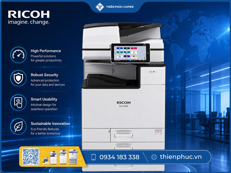 Thuê máy photocopy cho công ty sản xuất