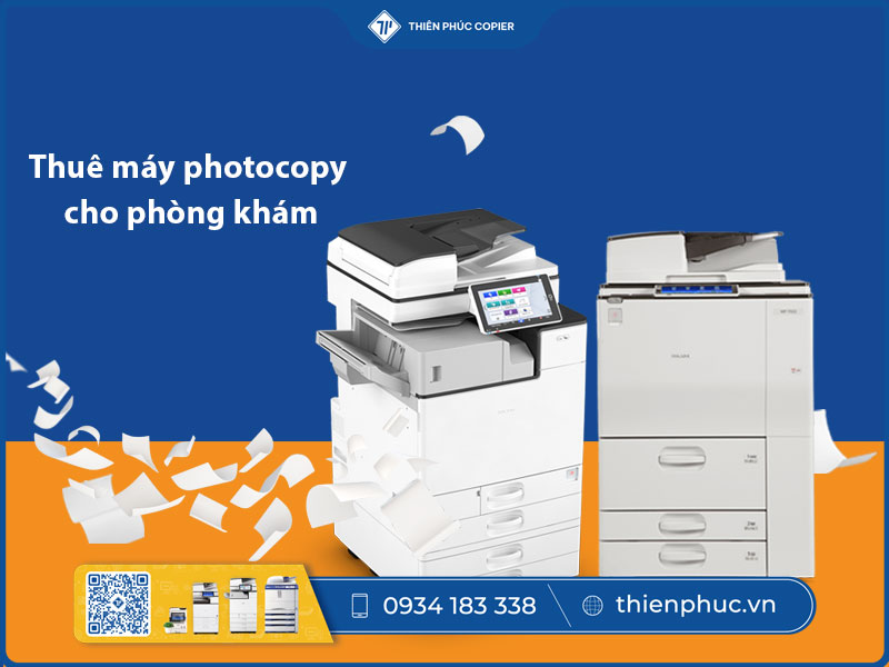 Thuê máy photocopy cho phòng khám