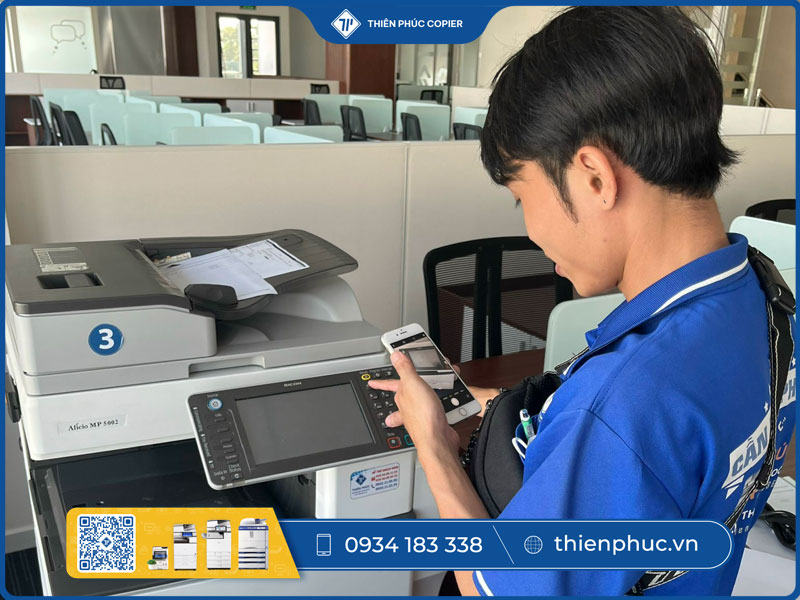 Thuê máy photocopy cho trường đại học