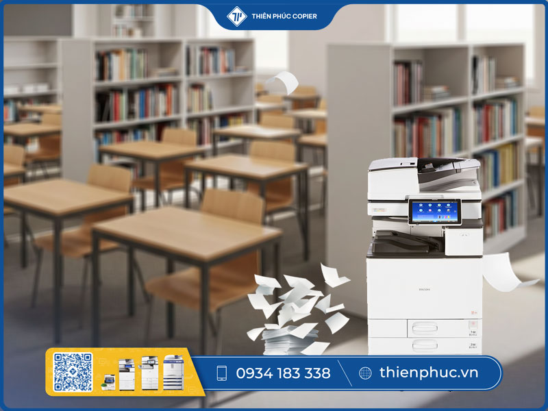 Thuê máy photocopy cho trường THPT