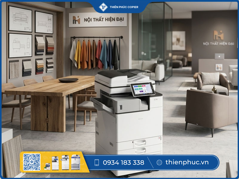 Cho thuê máy photocopy công ty nội thất