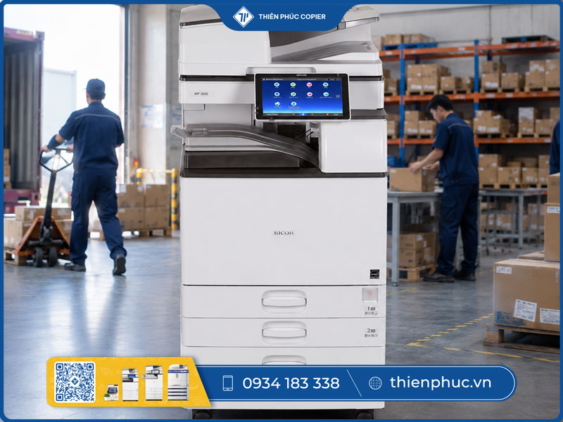 Cho thuê máy photocopy kho vận