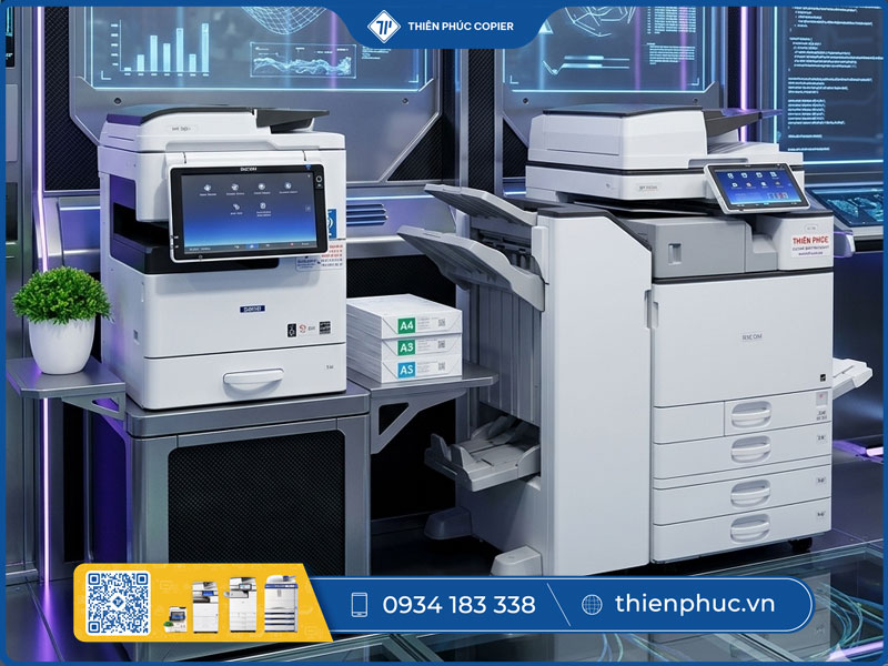 Cho thuê máy photocopy kho vận