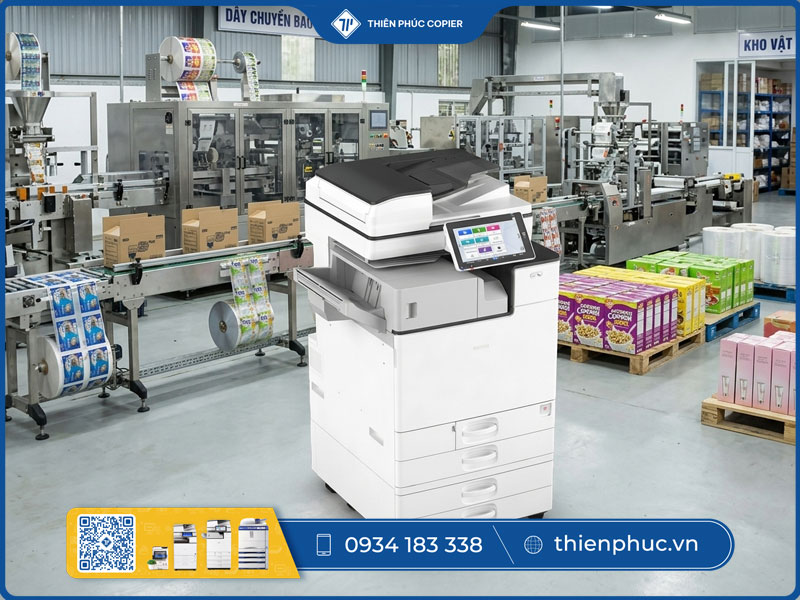 Cho thuê máy photocopy ngành bao bì