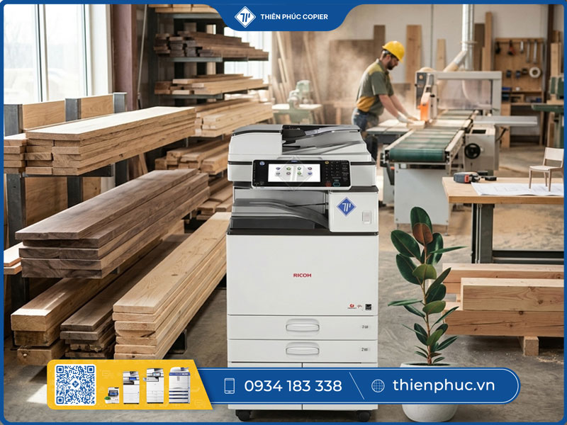 Cho thuê máy photocopy ngành gỗ