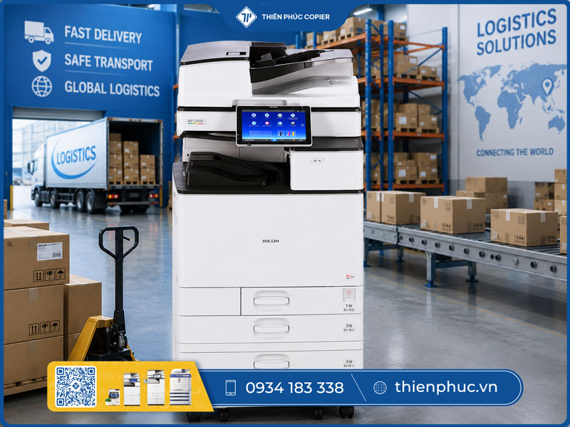 Cho thuê máy photocopy ngành logistics