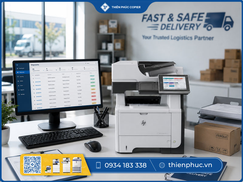 Thuê máy photocopy cho doanh nghiệp vận chuyển