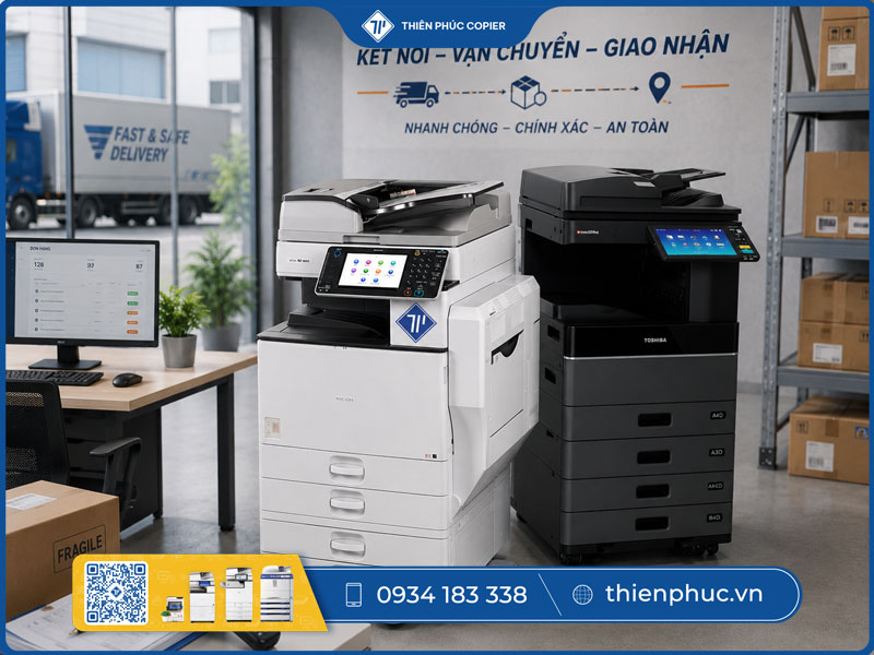 Thuê máy photocopy cho doanh nghiệp vận chuyển