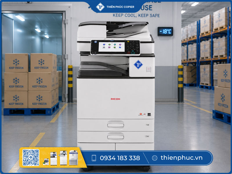 thuê máy photocopy cho kho lạnh