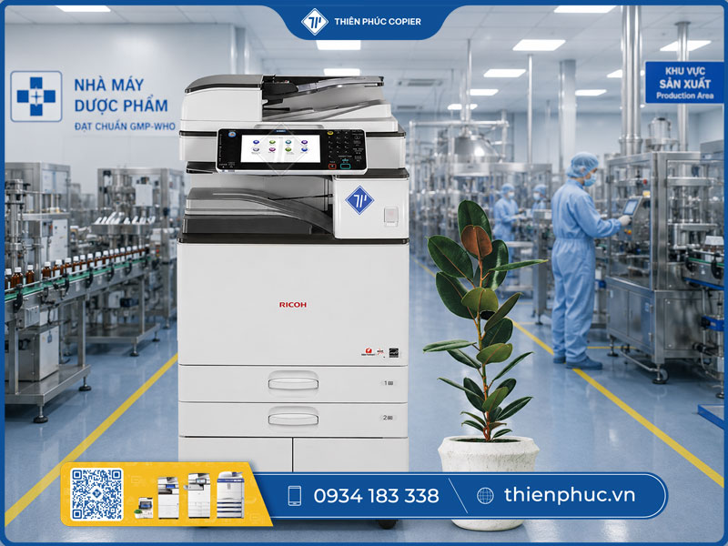 Thuê máy photocopy cho nhà máy dược phẩm