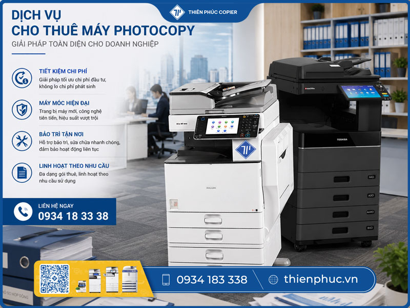 Thuê máy photocopy có lợi không