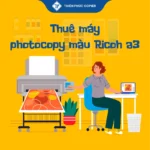 Thuê máy photocopy Ricoh màu A3