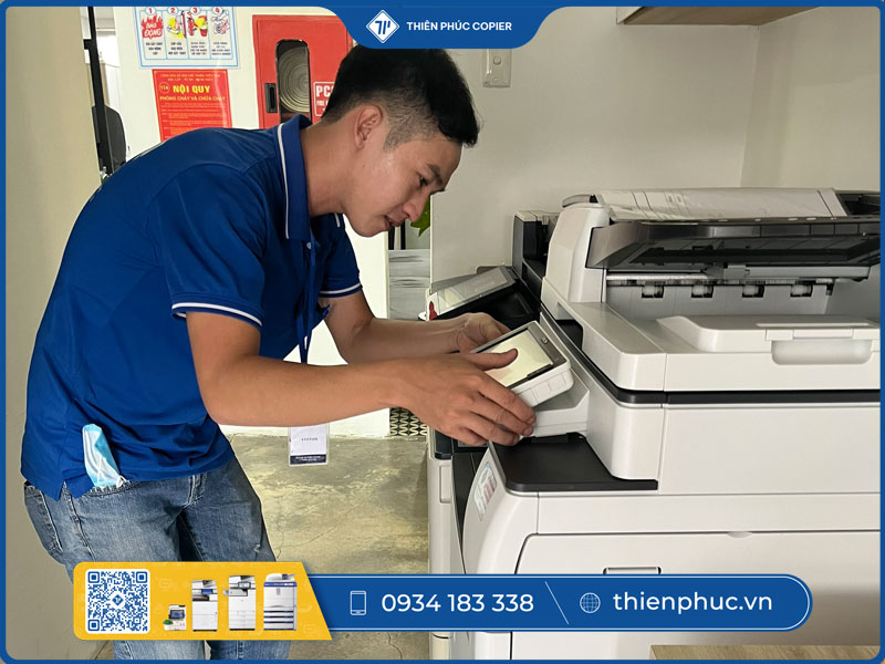 thuê máy photocopy Ricoh bảo trì tận nơi