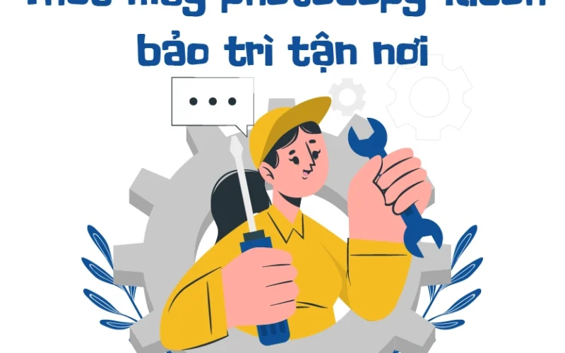 Thuê máy photocopy Ricoh bảo trì tận nơi