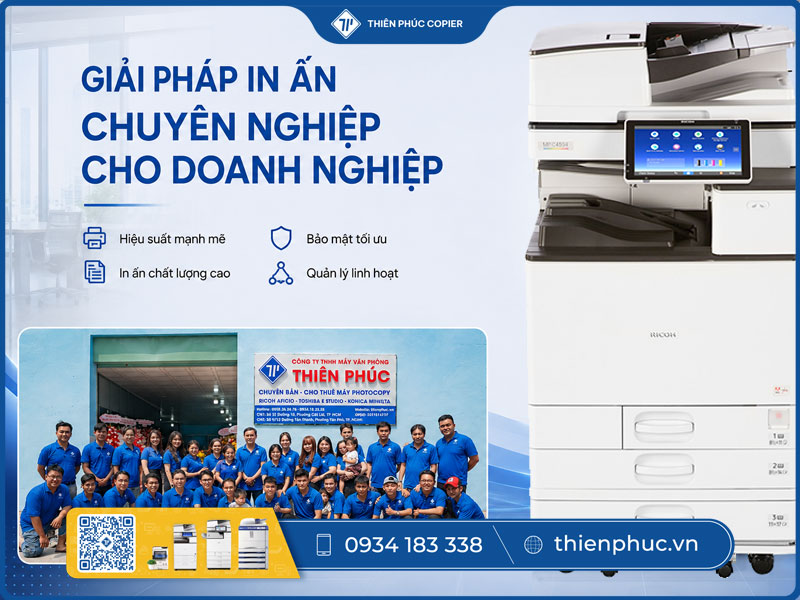Thuê máy photocopy Ricoh công ty