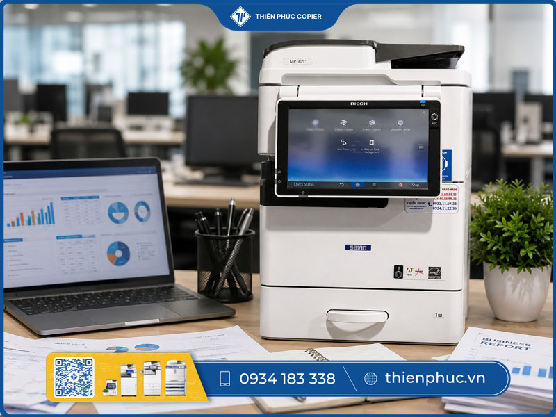 Thuê máy photocopy Ricoh doanh nghiệp