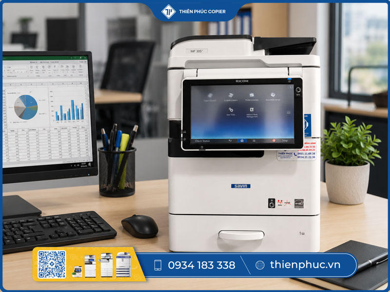 Thuê máy photocopy Ricoh giá rẻ TP.HCM