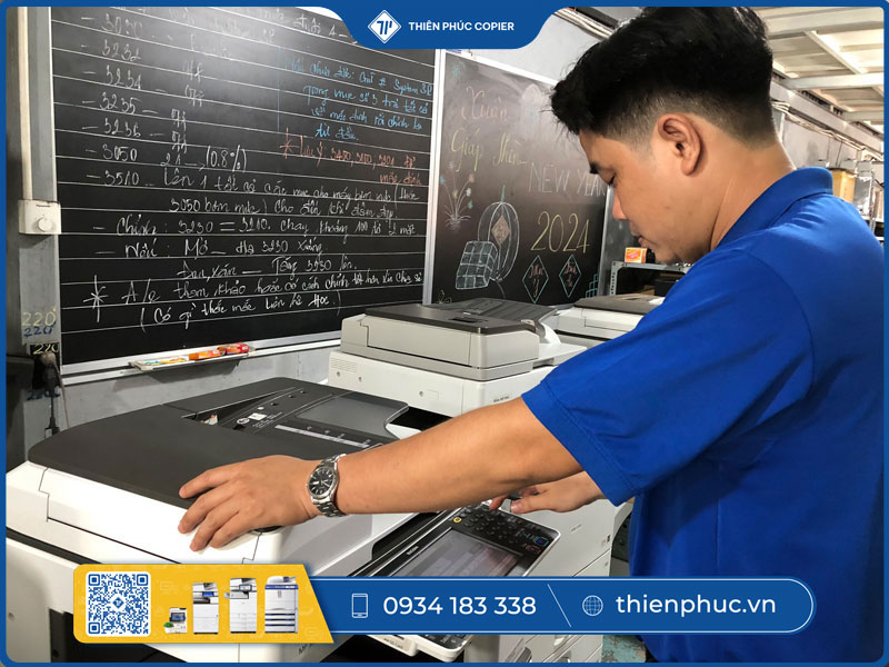 Lỗi máy photocopy Ricoh