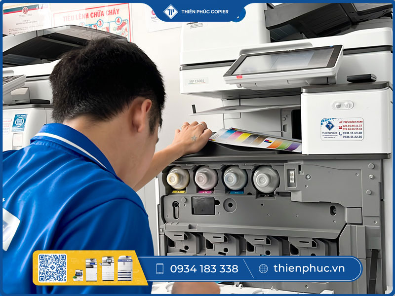 Lỗi máy photocopy Ricoh