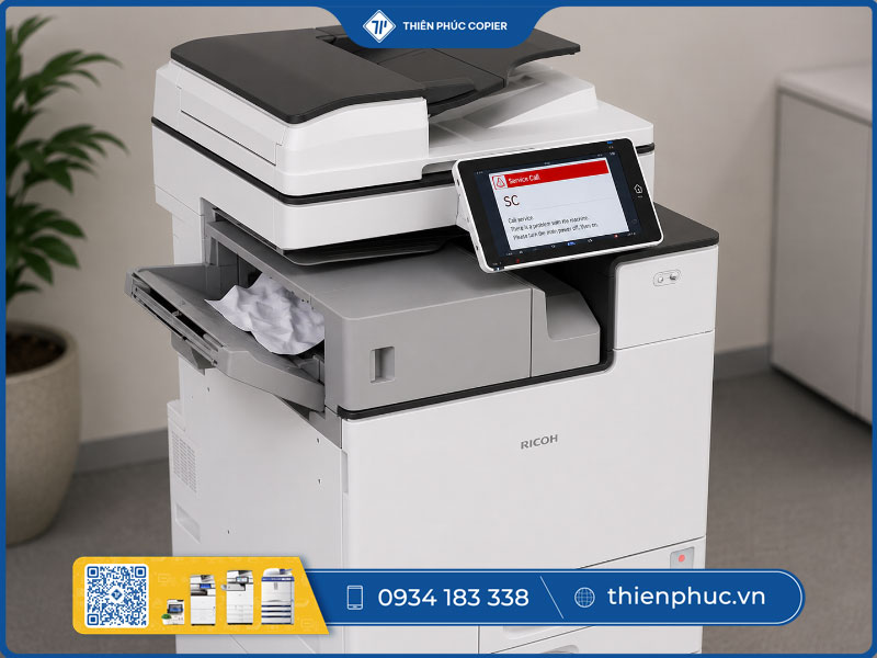 Lỗi SC máy photocopy Ricoh