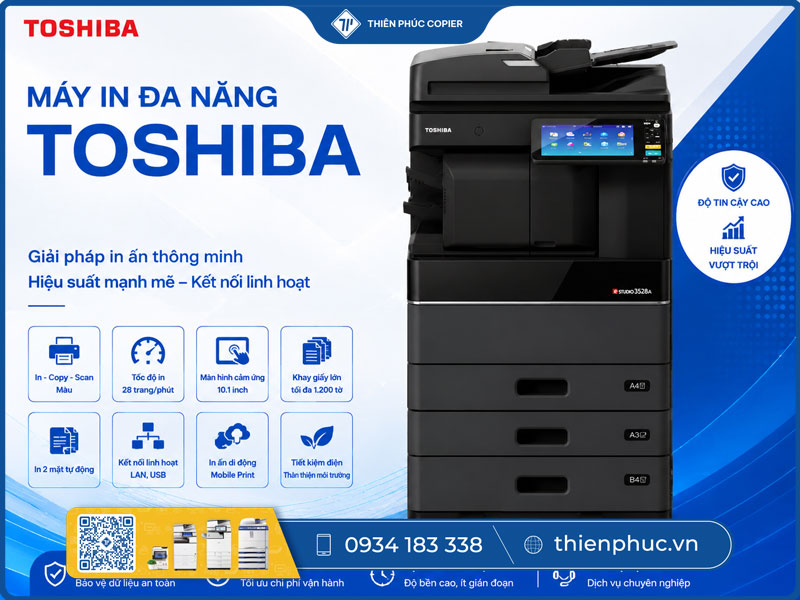 Nên chọn máy photocopy Toshiba và Ricoh 