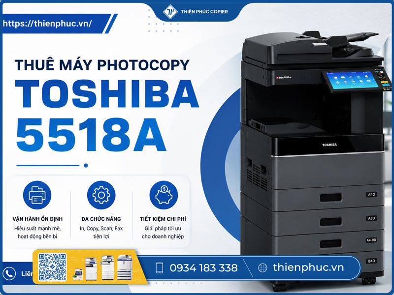 thuê máy photocopy Toshiba 5518A