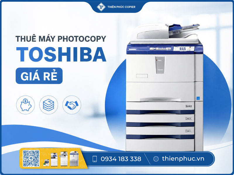 thuê máy photocopy Toshiba giá rẻ