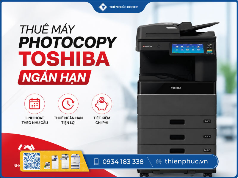 thuê máy photocopy toshiba ngắn hạn