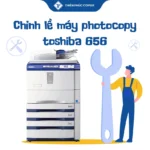 Chỉnh lề máy photocopy Toshiba 656